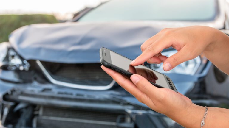 Déclaration d'un sinistre auto